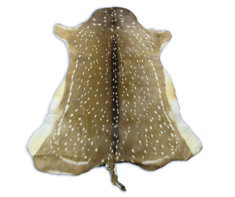 Top quality Axis Deer Skin (1 tiny hole) Size: 56x45" Axis-712