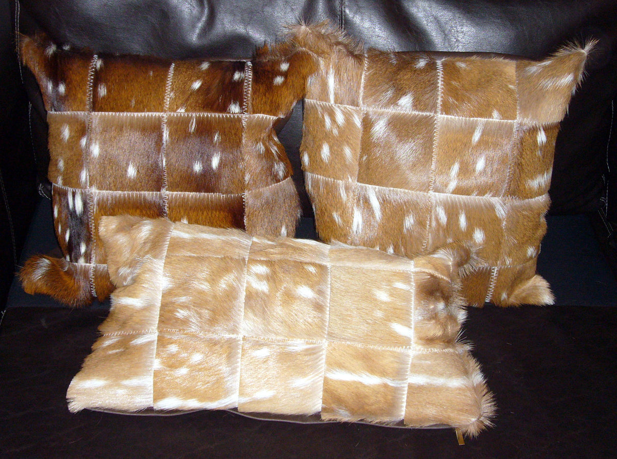 Axis Deer Pillow Case Size: 11" X 19'" Chital Axis Deer Patch Pillow Case