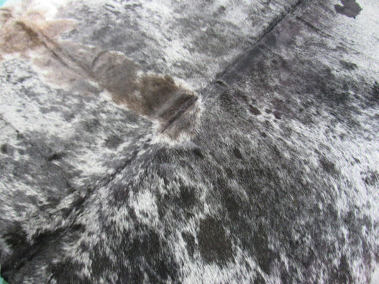 Speckled Cowhide Rug Size: 8' X 7' Brown/White Cowhide Rug B-092