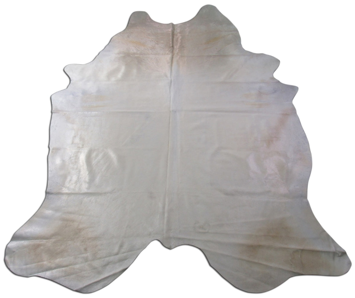 Natural White Cowhide Rug - Size: 9' x 7' B-202