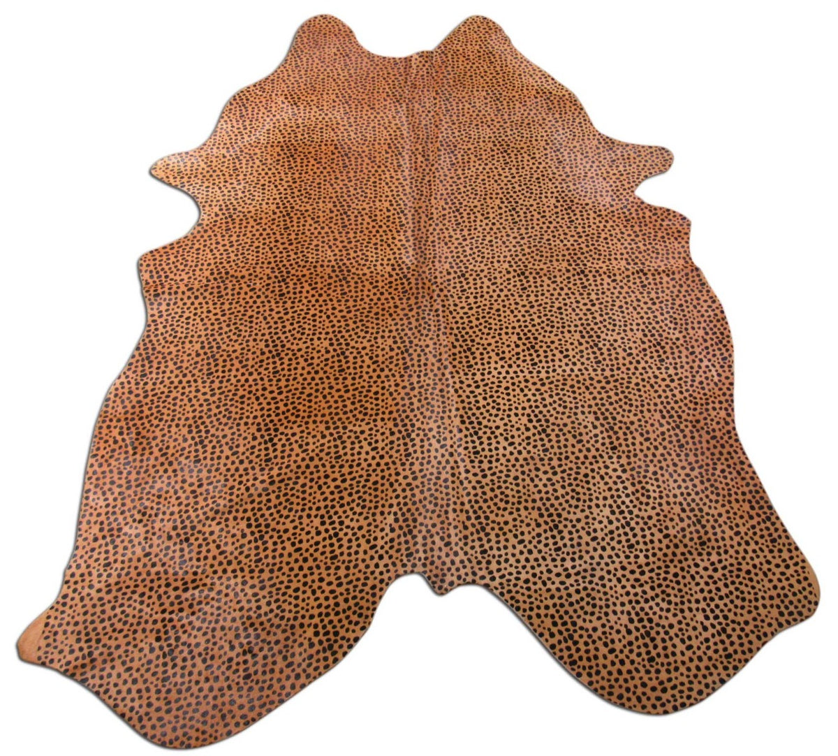 Cheetah Print Cowhide Rug Size: 7 1/4x6 feet B-226