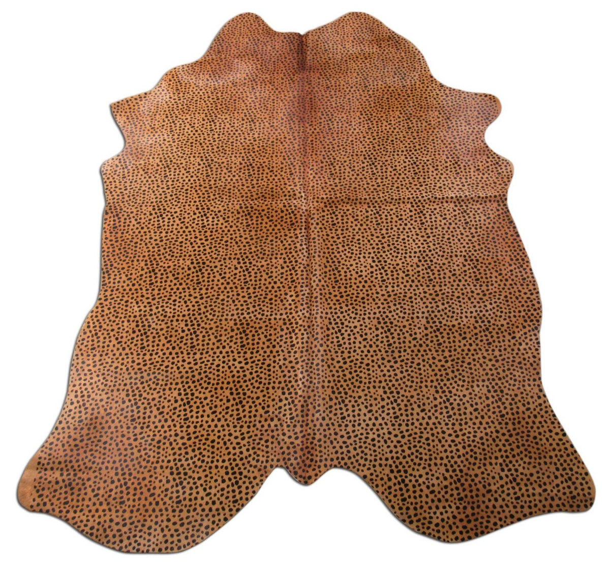 Cheetah Print Cowhide Rug Size: 7.5x5.5 feet B-227