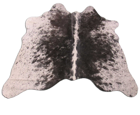 Salt & Pepper Small Cowhide Rug Size: 3 3/4x4 1/4 feet C-1470