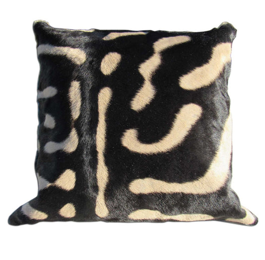 18X18" Real Zebra Hide Pillow Case C-1502