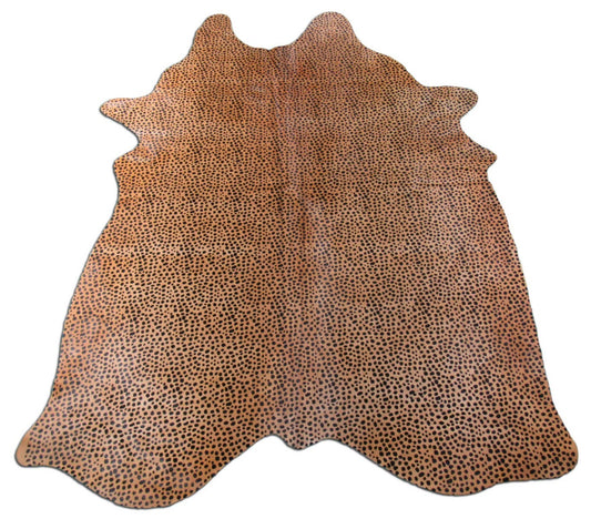 Cheetah Print Cowhide Rug Size: 7x5.5 feet C-1609