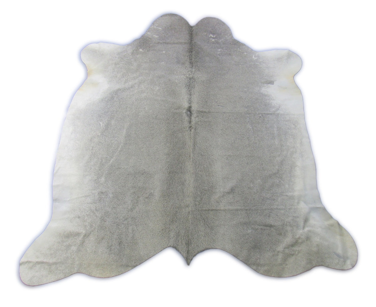 Natural Grey Cowhide Rug Size: 6.2x6 feet C-1784