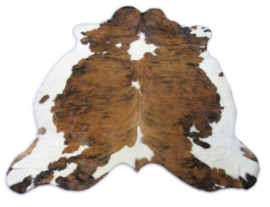 Brindle Tricolor Cowhide Rug Size: 7x7 feet C-1806