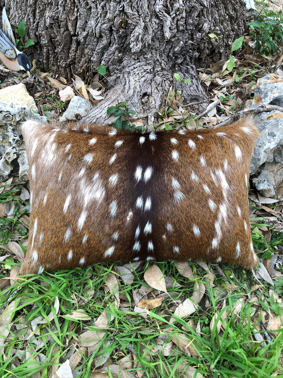 Axis Deer Pillow (15 X 9 inches) Luxurious Axis Pillow C4