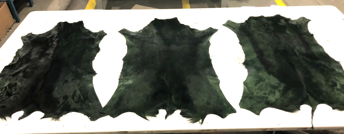 Dyed Forest Green Springbok Skin – Cowhides USA