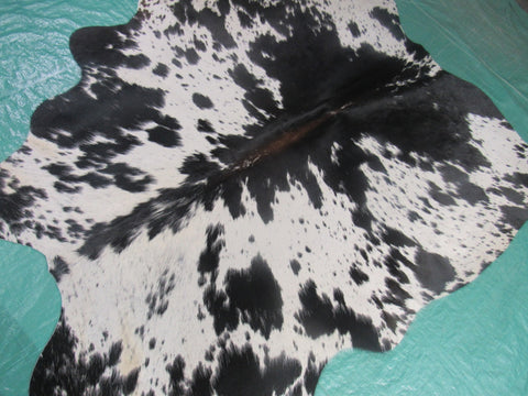 Gorgeous Small Cowhide Rug Size: 62x56" M-1241