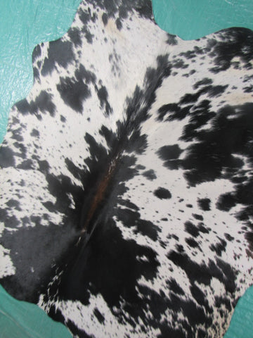 Gorgeous Small Cowhide Rug Size: 62x56" M-1241