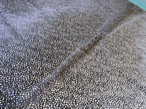 Reverse Cheetah Print Cowhide Rug Size: 6.5x6.5 feet C-1339