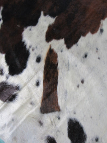 Tricolor Cowhide Rug (big size) 8x7.2 feet M-1291