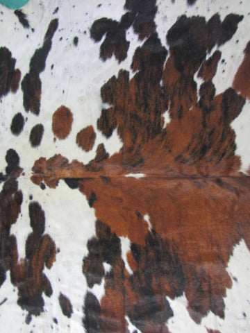 Tricolor Cowhide Rug (big size) 8x7.2 feet M-1291