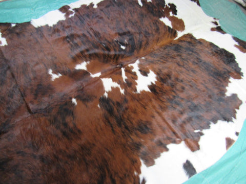 Tricolor Cowhide Rug (big size) 8x7 feet M-1292