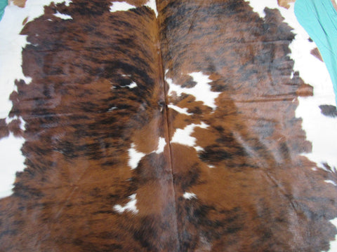 Tricolor Cowhide Rug (big size) 8x7 feet M-1292