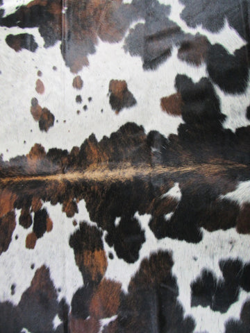 Tricolor Cowhide Rug (big size) 7.7x6.7 feet M-1293