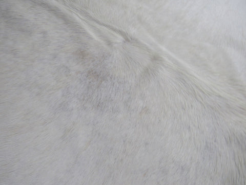 Ivory Cowhide Rug - Size: 8 1/4' x 7' B-220