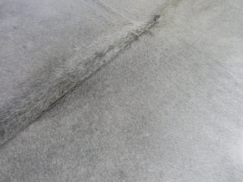 Medium Grey Cowhide Rug - Size: 8' x 6 1/2' B-223