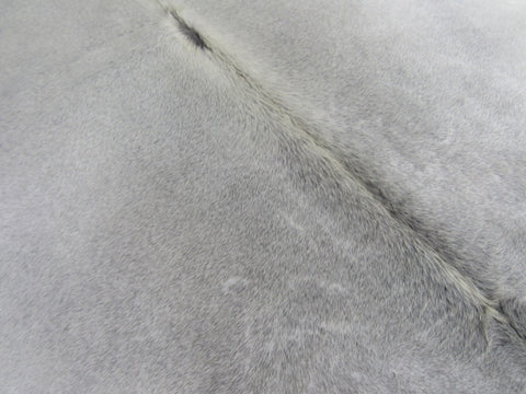 Grey Cowhide Rug - Size: 7 1/4' x 7' B-224