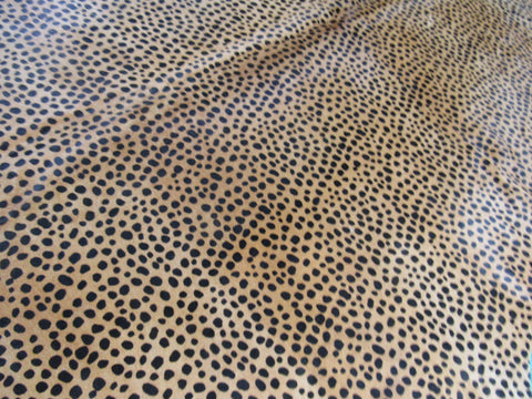 Cheetah Print Cowhide Rug Size: 7 1/4x6 feet B-226