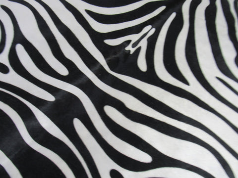 Small Size Zebra Cowhide Rug (perfect quality!!!) Size: 6x5.5 feet M-1523