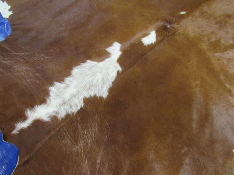 Giant Hereford Cowhide Rug Size: 8.5x8 feet M-1535