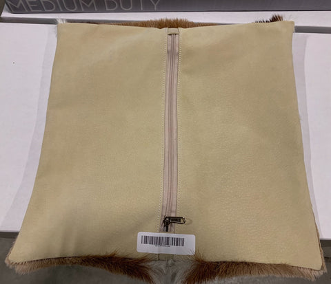 Top Quality Springbok Skin Pillow Case 15x15" African Springbok hide cushion