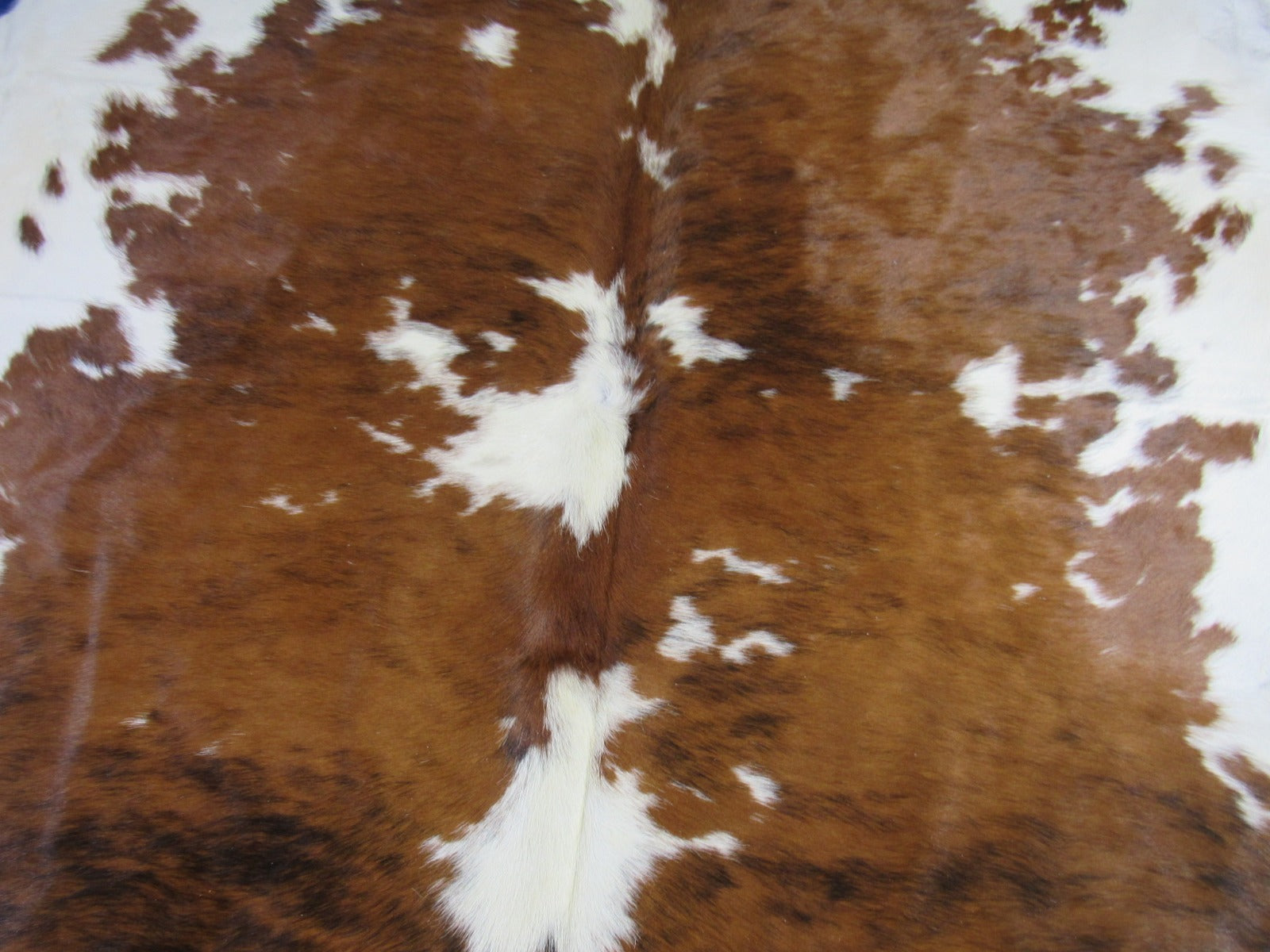Tricolor Speckled Cowhide Rug - Size: 7.2x7 feet K-326
