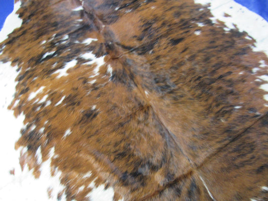 Tricolor Speckled Cowhide Rug - Size: 8x7 feet K-341