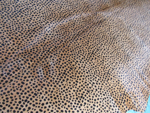 Cheetah Print Cowhide Rug Size: 7x5.5 feet C-1609