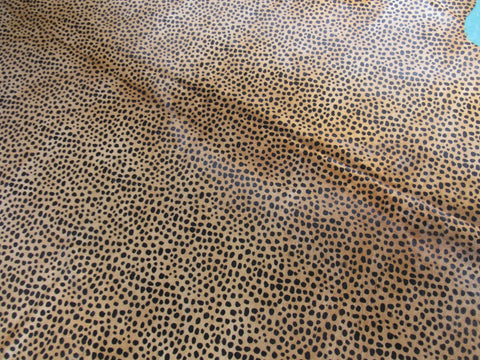 Cheetah Print Cowhide Rug Size: 7x5.5 feet C-1609