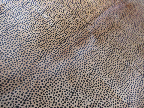 Cheetah Print Cowhide Rug Size: 7x5.5 feet C-1609