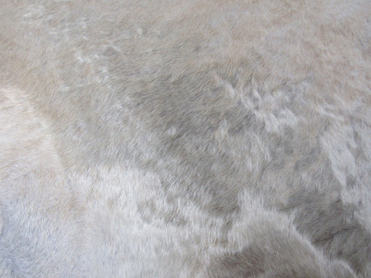 Palomino Cowhide Rug (shiny hair - Alpen/ Pearl Color) Size: 6.5x6 feet M-1172