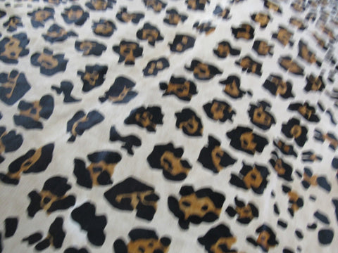 Jaguar Print Cowhide Rug (thinner than usual) Size: 6.5x6 feet B-079