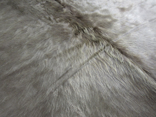 Dark Alpen Cowhide Rug Size: 8' X 7 1/4' Brown/Beige Cowhide Rug K-127