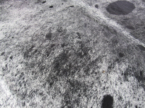 Speckled Cowhide Rug Size: HUGE 9' X 7' Black/White Cowhide Rug K-205