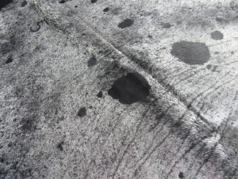 Speckled Cowhide Rug Size: HUGE 9' X 7' Black/White Cowhide Rug K-205
