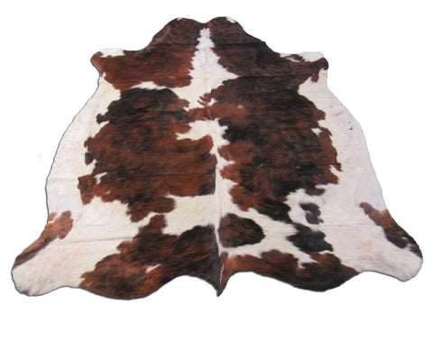 Tricolor Cowhide Rug Size: 5 1/4x6 feet K-222a