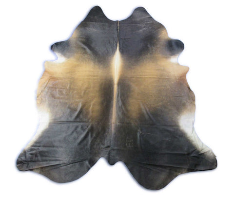 Mahogany Brown Cowhide Rug - Size: 9x7.2 feet K-320