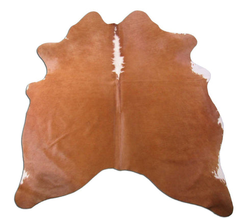 Hereford Cowhide Rug Size: 6x5 feet M-1310