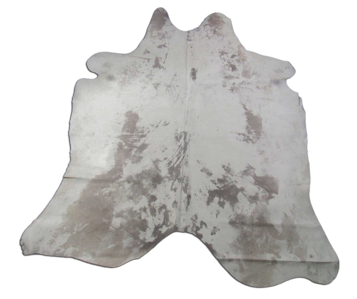 Distressed Cowhide Rug (no hair) - Size: 8x7 feet M-1583