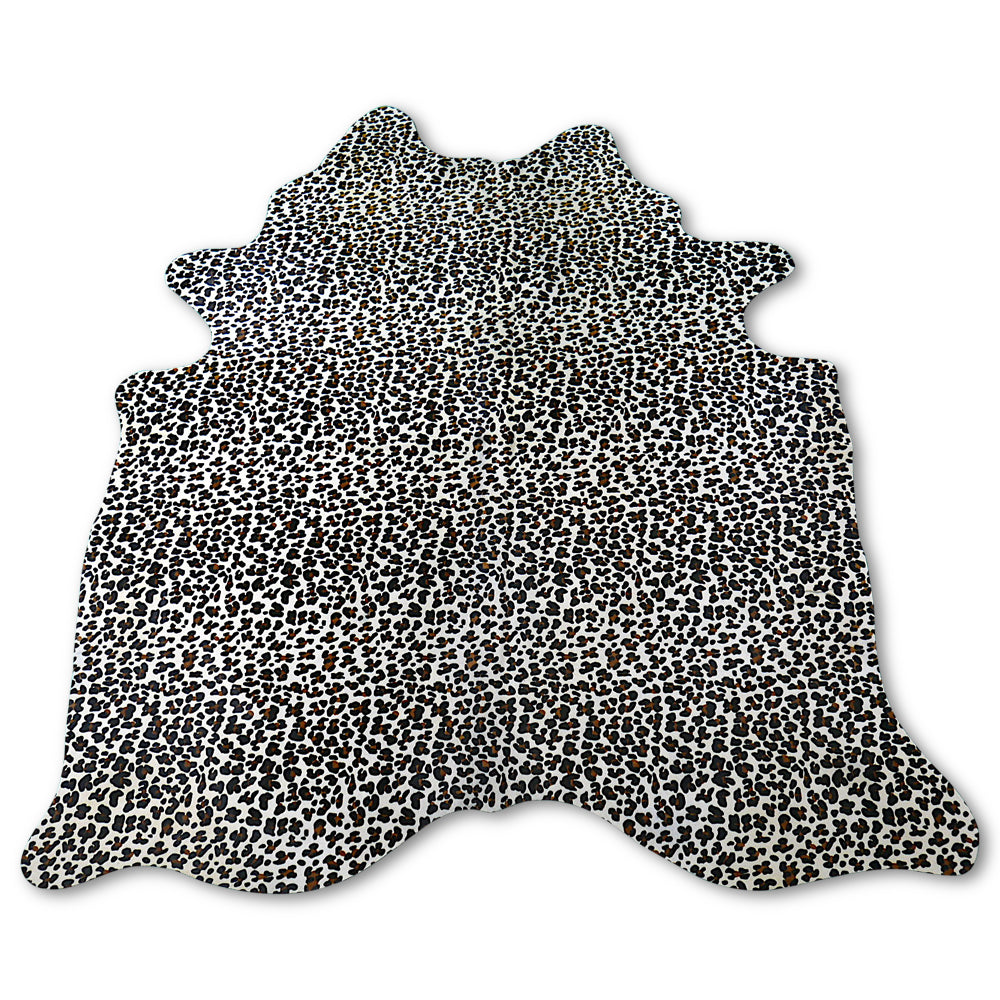 Leopard Print Cowhide Rug Size: 5 3/4' X 5' Leopard Cowhide Rug M-841