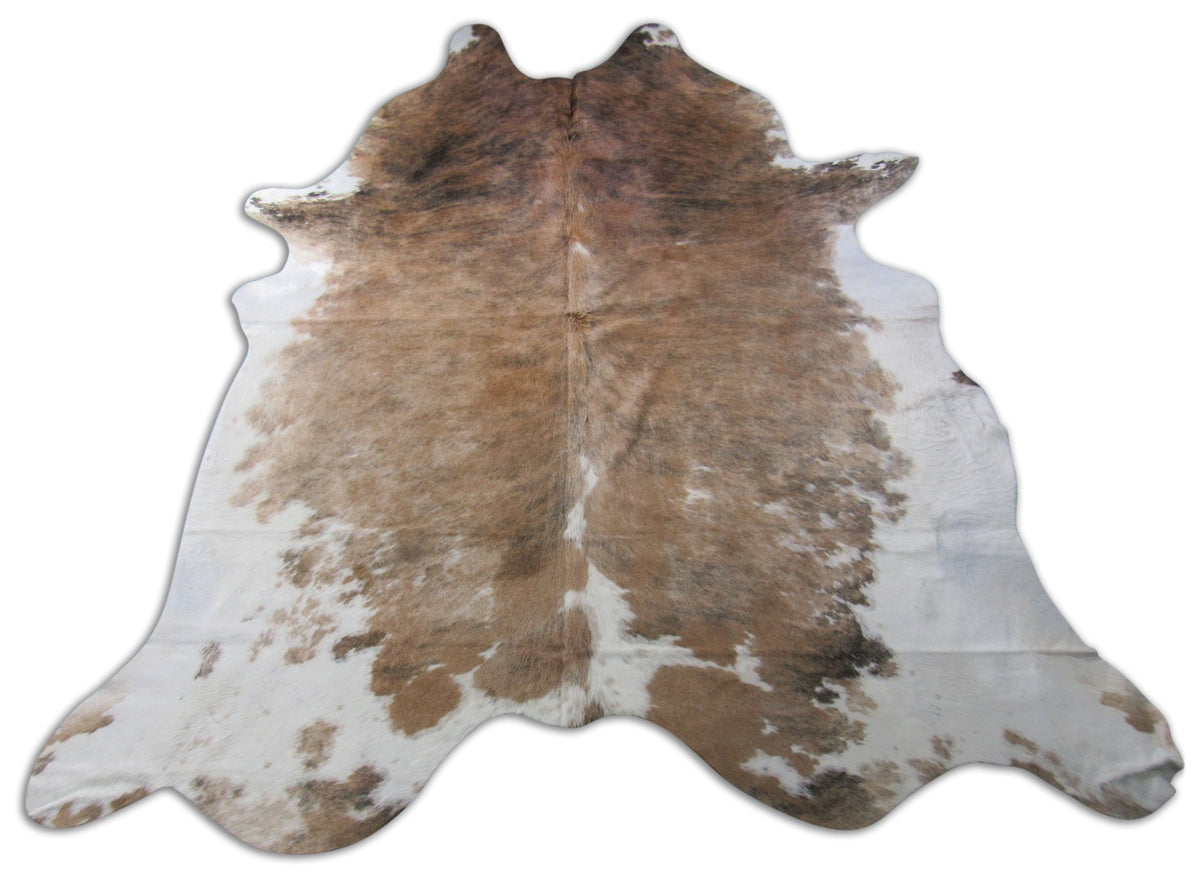 Speckled Cowhide Rug Size: 8' X 7 1/2' Beige/White Cowhide Rug O-855