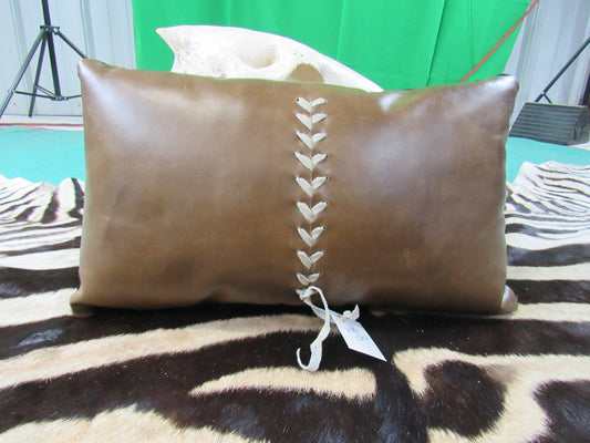Coussin en cuir de vache Taille : 12" X 20" Coussin en cuir de vache imprimé camouflage-211