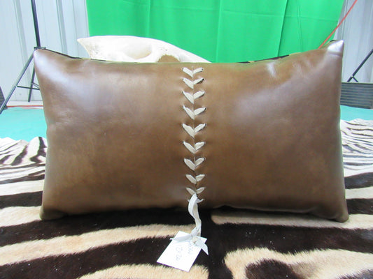 Coussin en cuir de vache Taille : 12" X 20" Coussin en cuir de vache imprimé camouflage-213