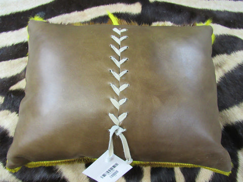 Yellow Springbok Pillow - Size: 16" X 14" - Pillow-216