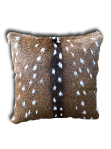 Axis Deer Pillow Size: 18" X 18" Axis Pillow-218