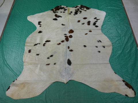 Tricolor Cowhide Rug Size: 6' X 5.5' Tricolor Cowhide Rug F-496