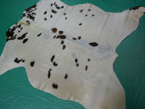 Tricolor Cowhide Rug Size: 6' X 5.5' Tricolor Cowhide Rug F-496